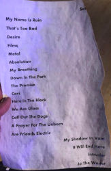 Gary Numan Aberdeen Setlist 2019